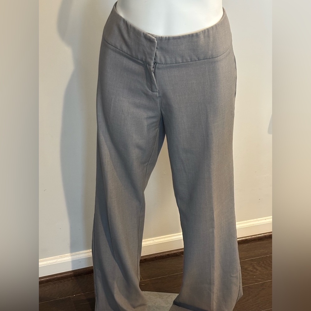 Kenneth Cole Gray Women's Wide Leg Pants 32” Inseam